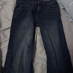 Cat & Jack Kids Dark Blue Straight Jeans